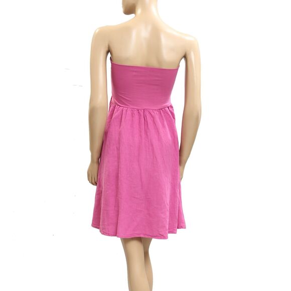 Free People Free-est Nicola Convertible Skirt Tube Dress Pink Beach S New 281304 - Picture 11 of 13